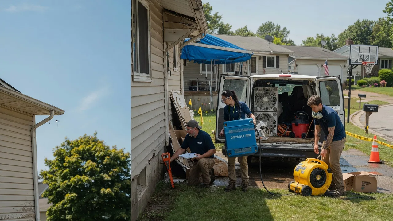 Ceiling Leak Cleanup in Medora, IN near me